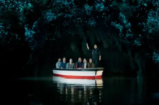 Grotte de vers luisants de Waitomo